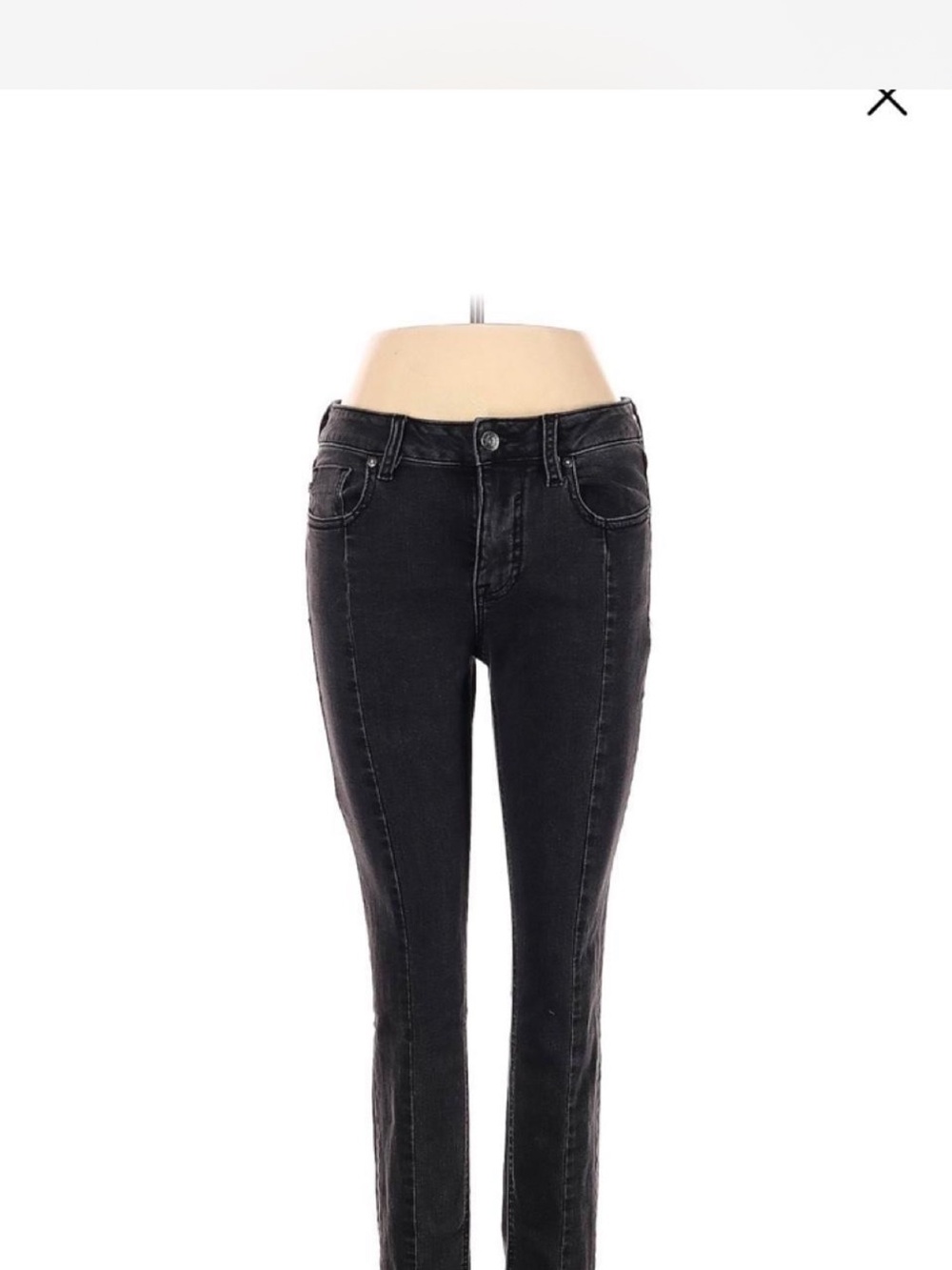 Vigoss black moto skinny jeans